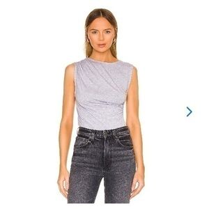 Lovers and Friends Top Sahara Tank in Heather Gray